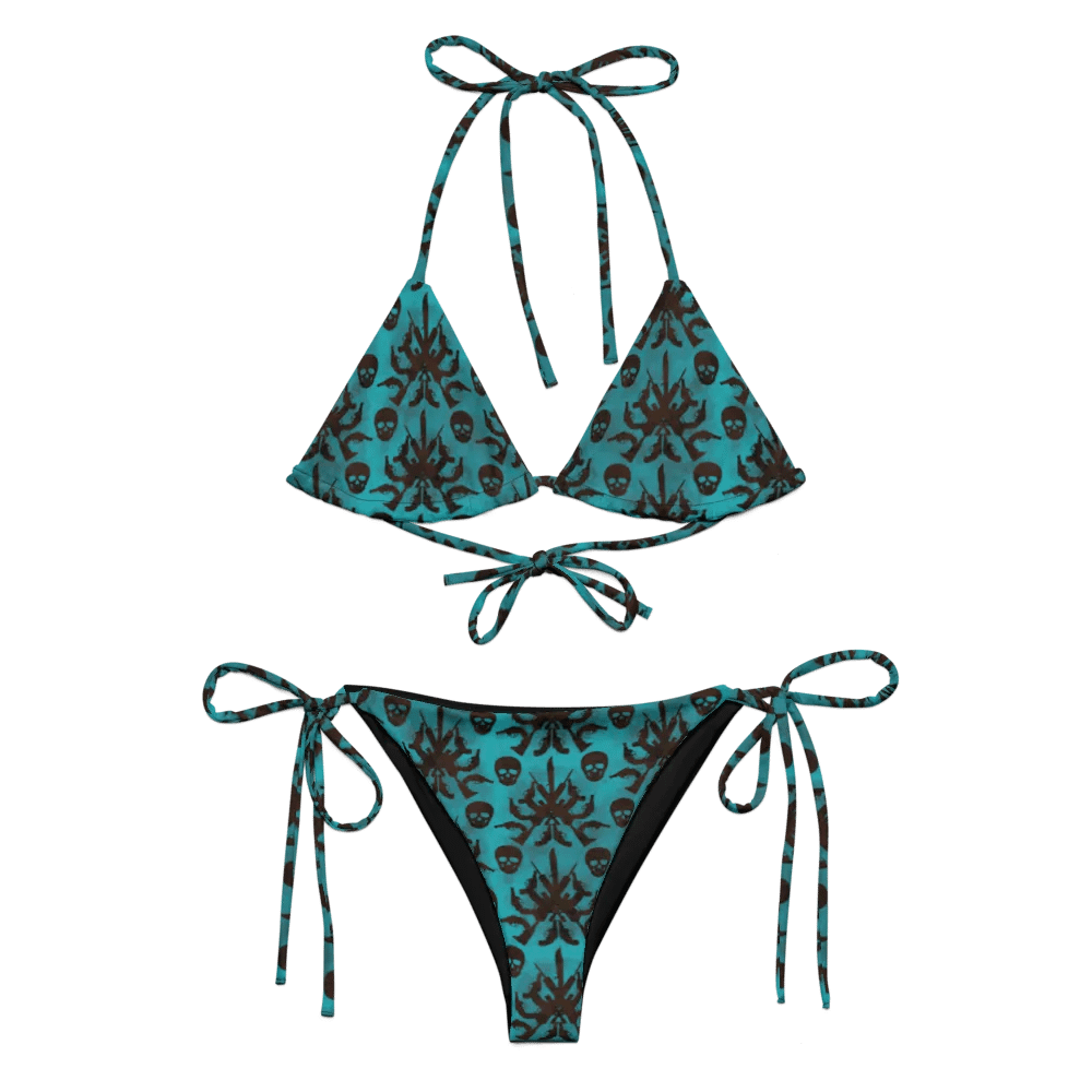 Gothic 2A String Bikini - Teal product image (3)