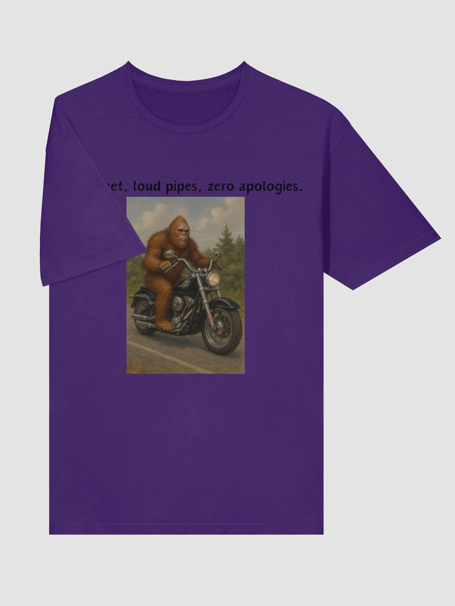 Big Feet, Loud Pipes, Zero Apologies - T-shirt product image (65)