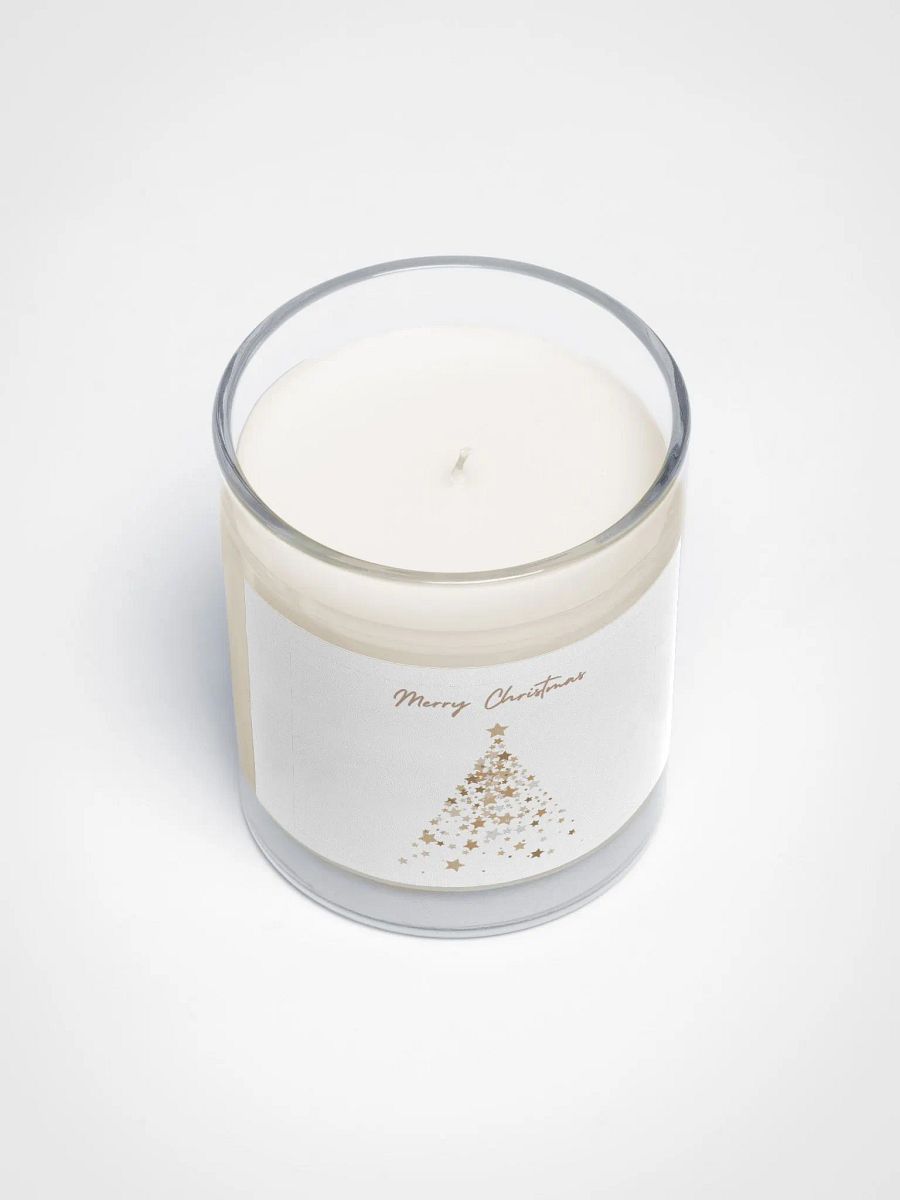 Golden Star Christmas Tree Candle product image (3)
