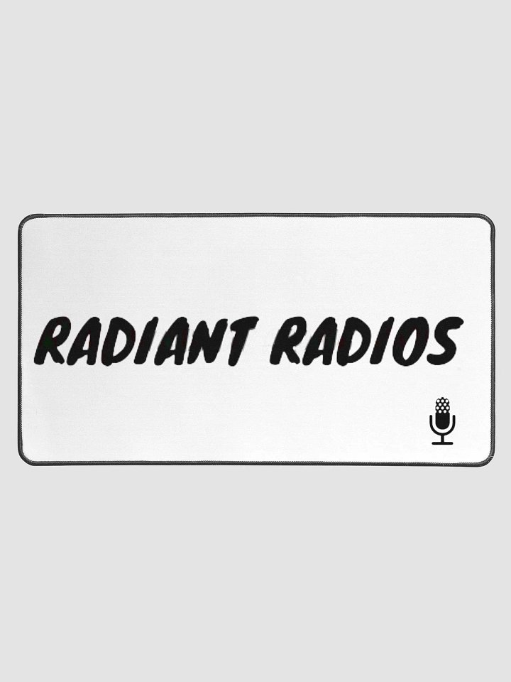 Radiant Radios Desk Mat product image (1)