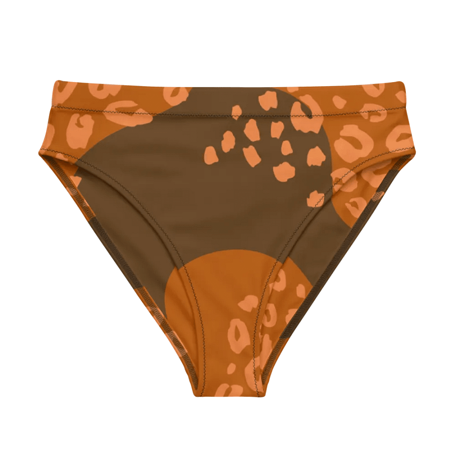 Flowing Orange All-Over Bikini Bottoms product image (1)