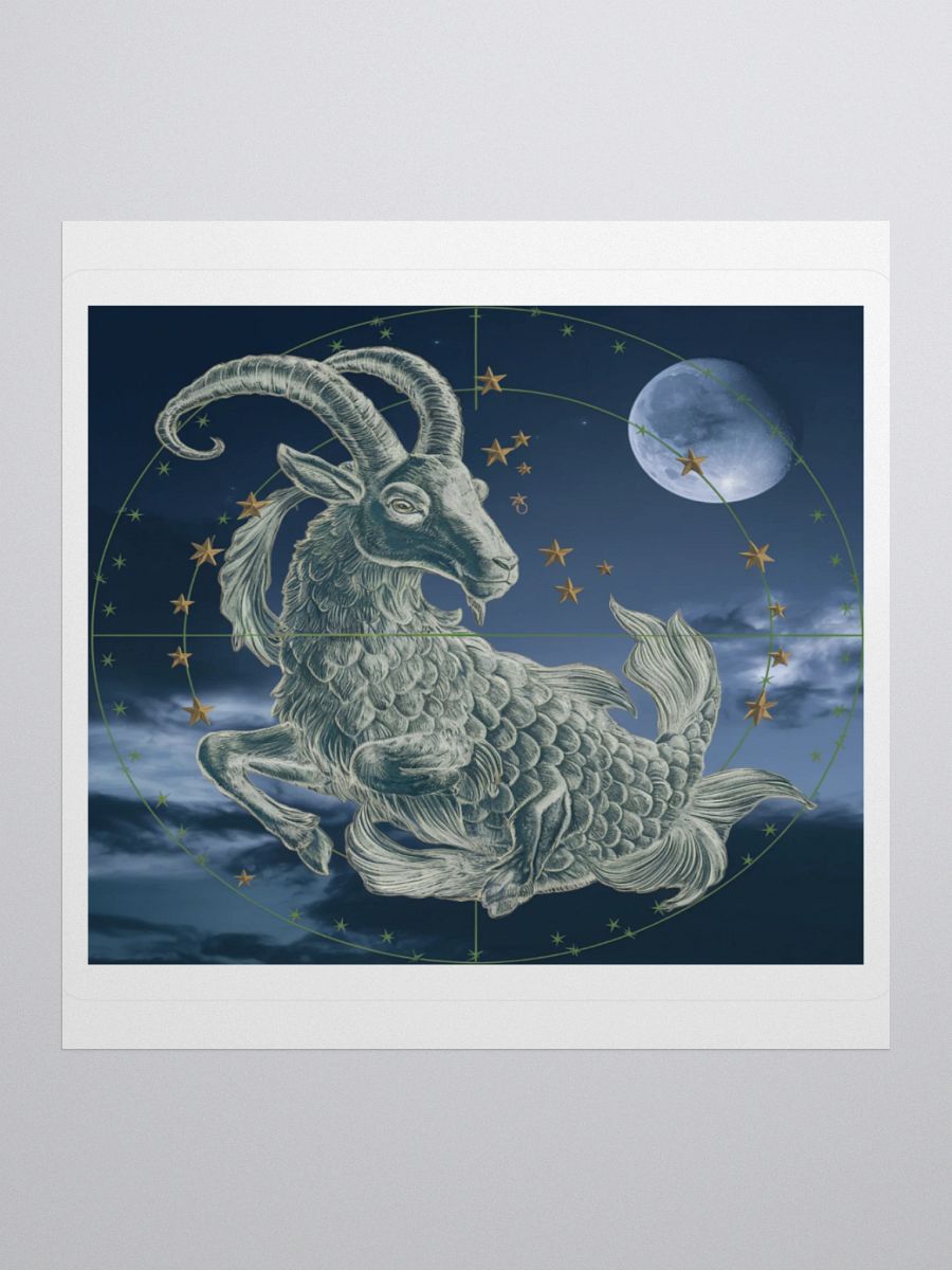 Capricorn Zodiac Sticker product image (1)
