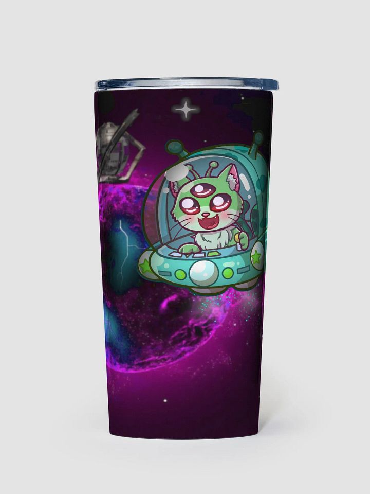 Cosmos Cat Space Adventure Tumbler product image (1)