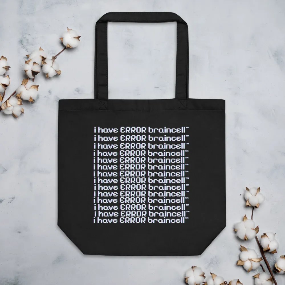 error braincell tote - black product image (5)