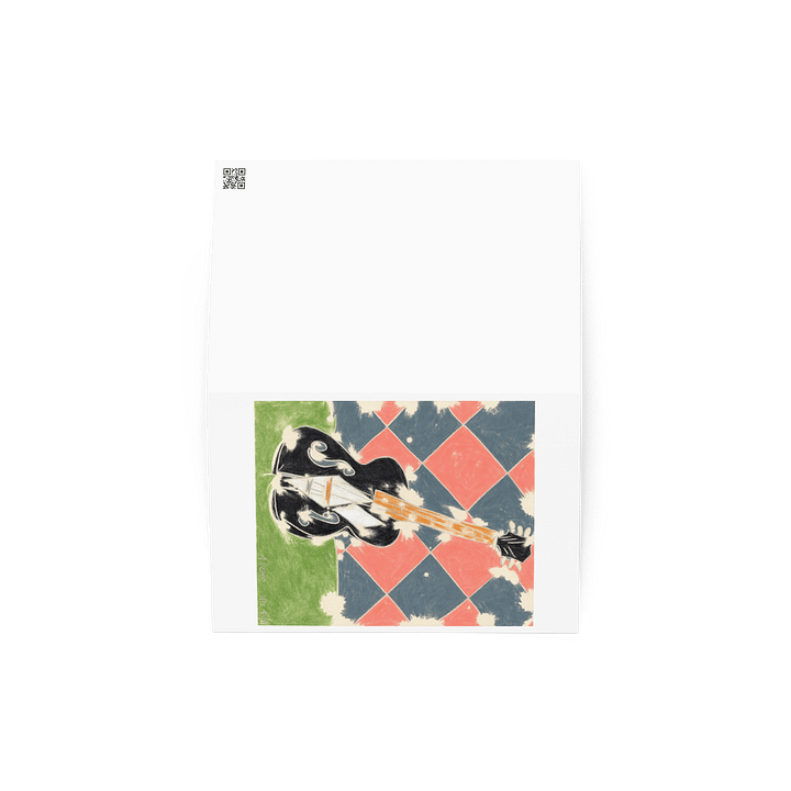 Renee's Guitar Greeting Card product image (2)