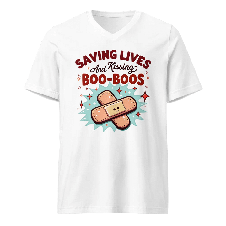 Boo-Boo Saver V-Neck Tee product image (1)