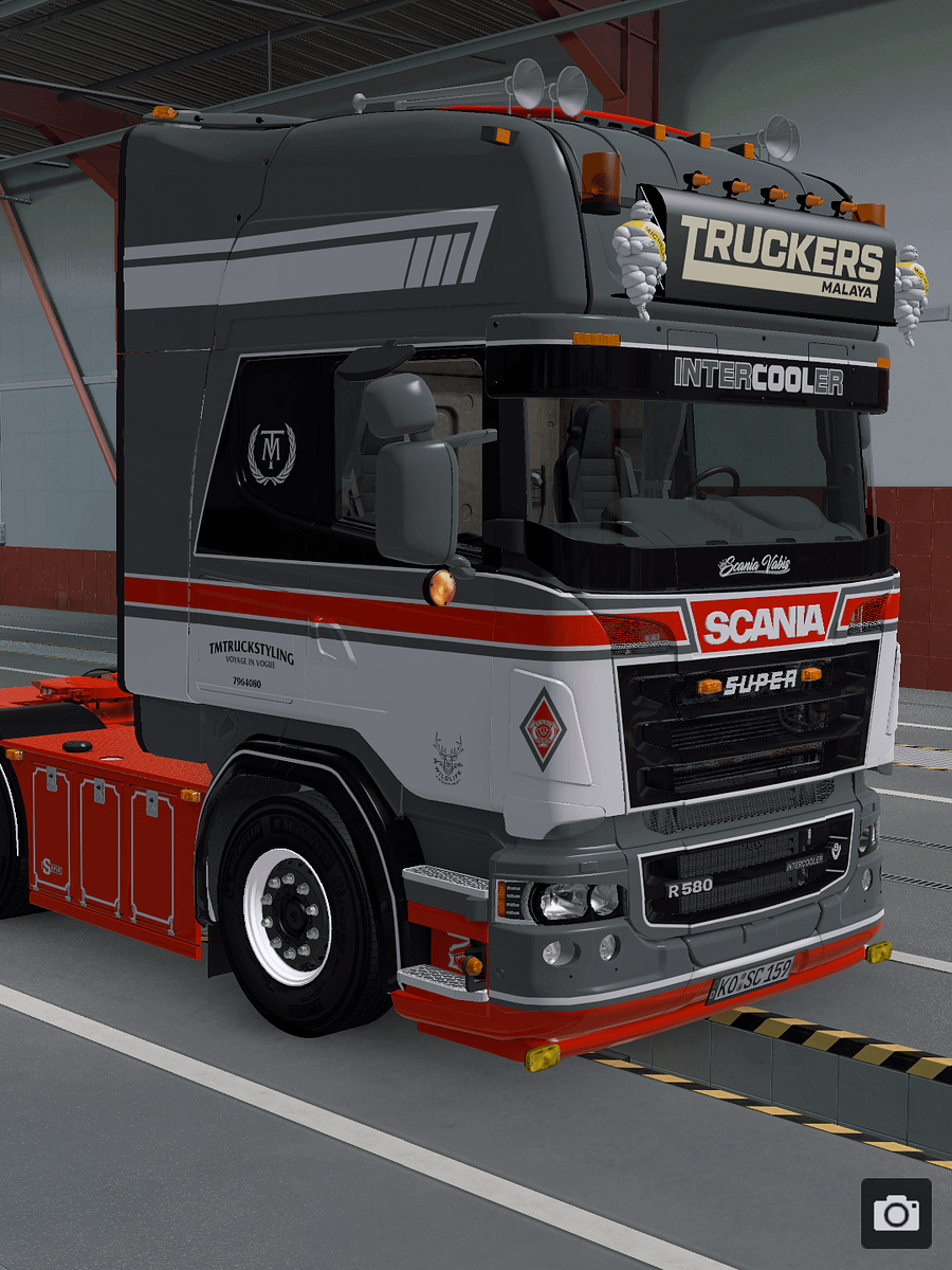 FREE! ETS2 TM Multicolor Skin Pack for Scania PGR-Series skin Pack 1 product image (10)