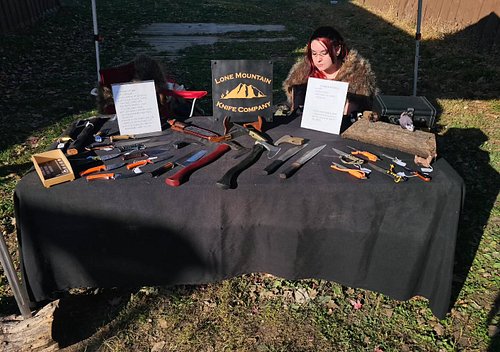 Set up for day 2 of the Great Northern Viking Festival.in Mankato, MN. Come on out to see us, grab some knives, and see some ...