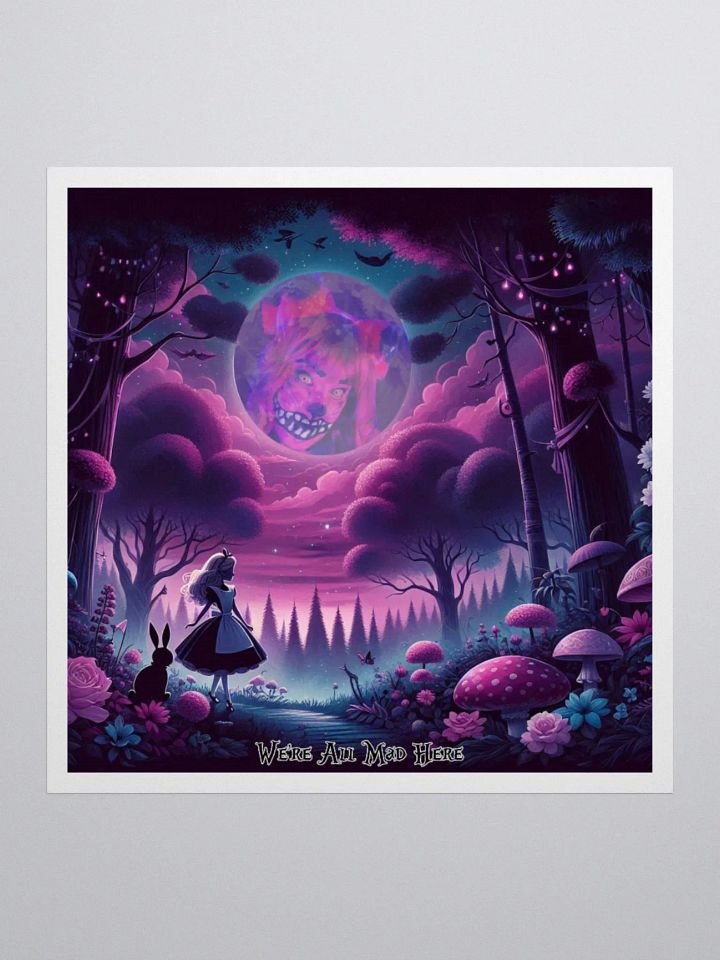 We're All Mad Here - Cheshire Cosplay Sticker product image (1)