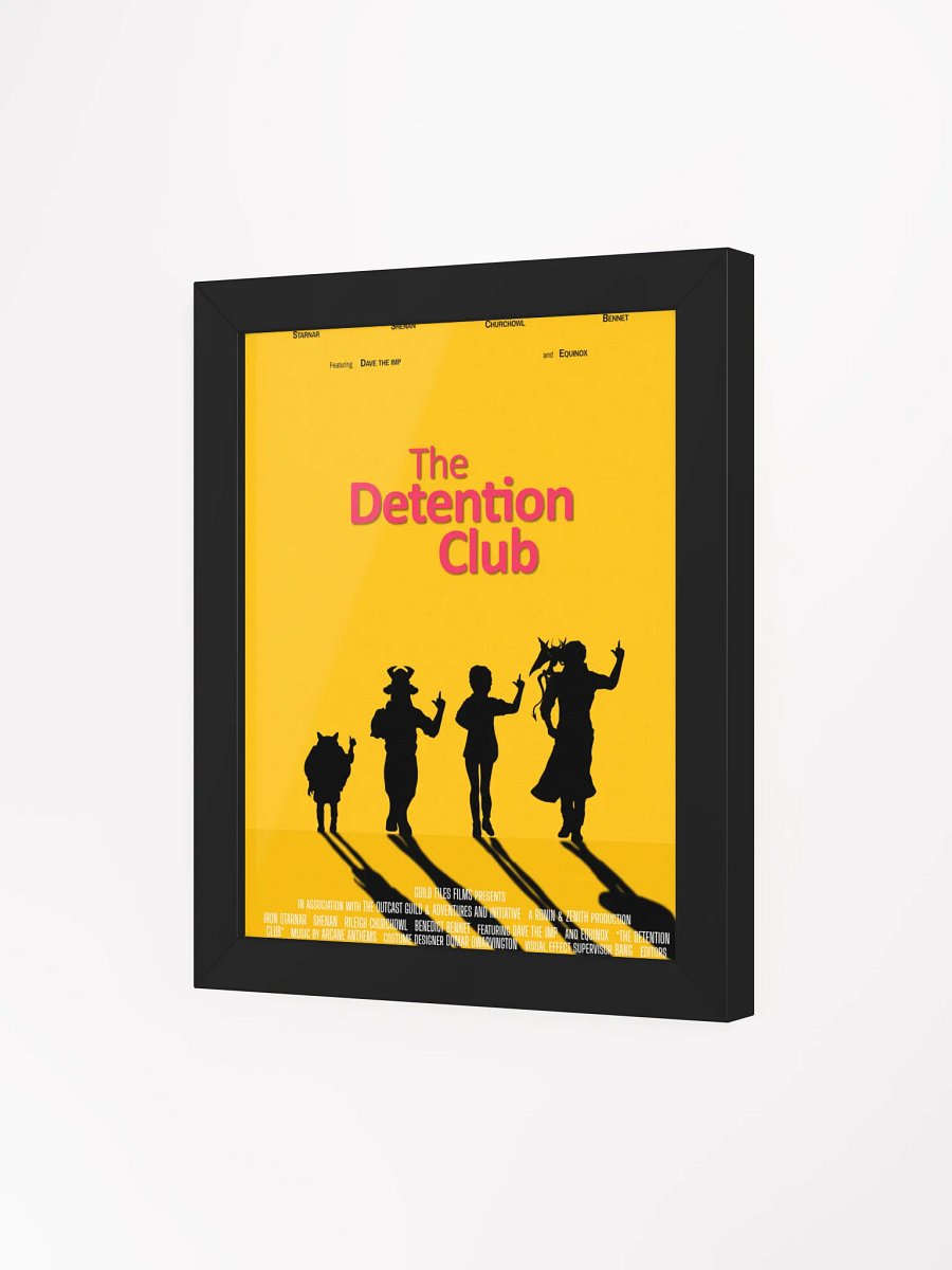 Detention Club: Framed Matte Poster product image (25)