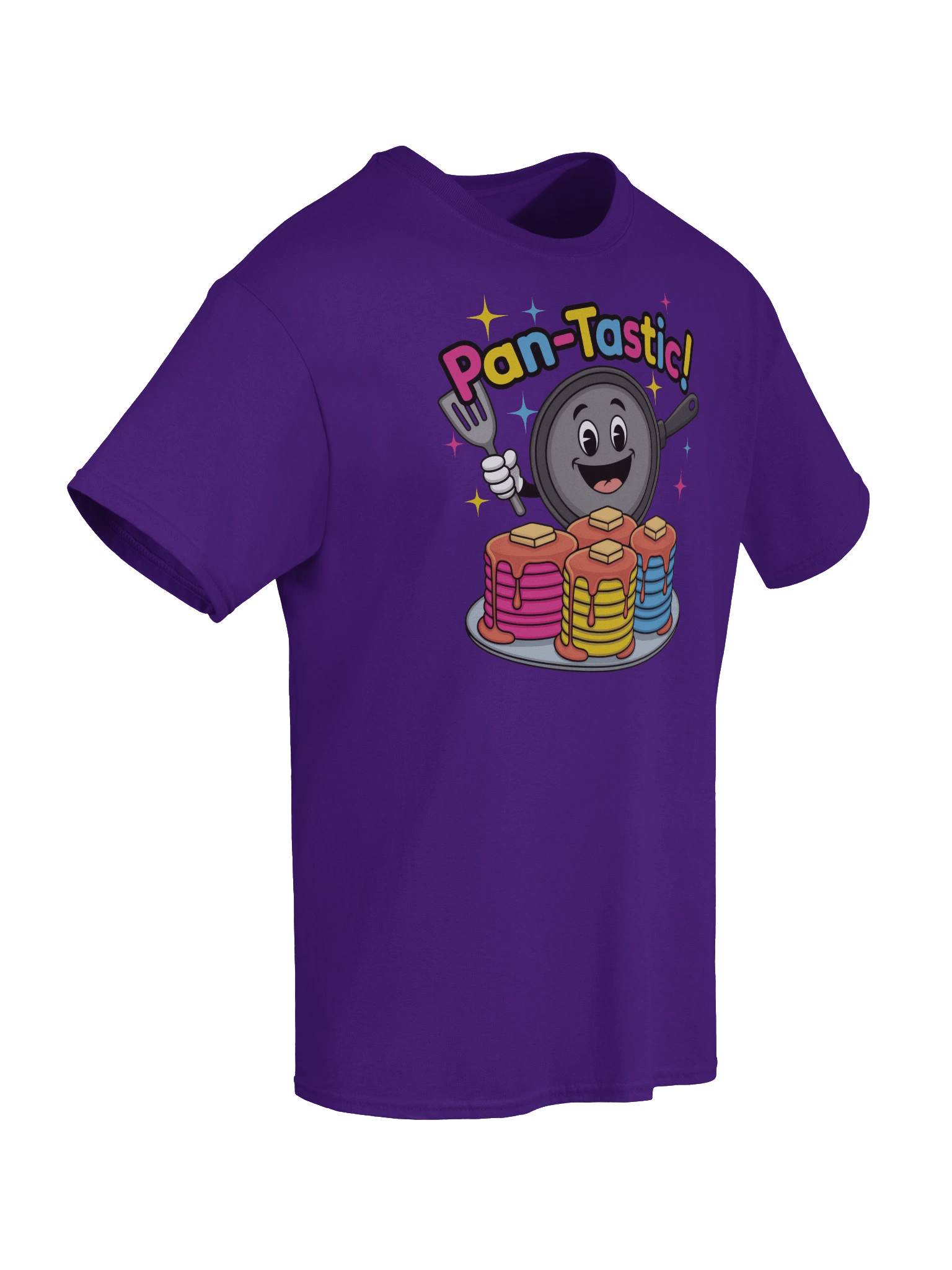 Pan-Tastic! Pansexual Pride Dark Version Unisex Heavyweight Graphic T-shirt product image (22)
