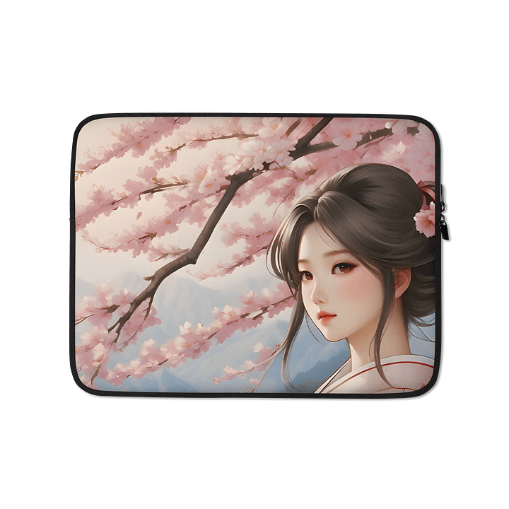 Cherry Blossom Serenity Laptop Sleeve product image (1)