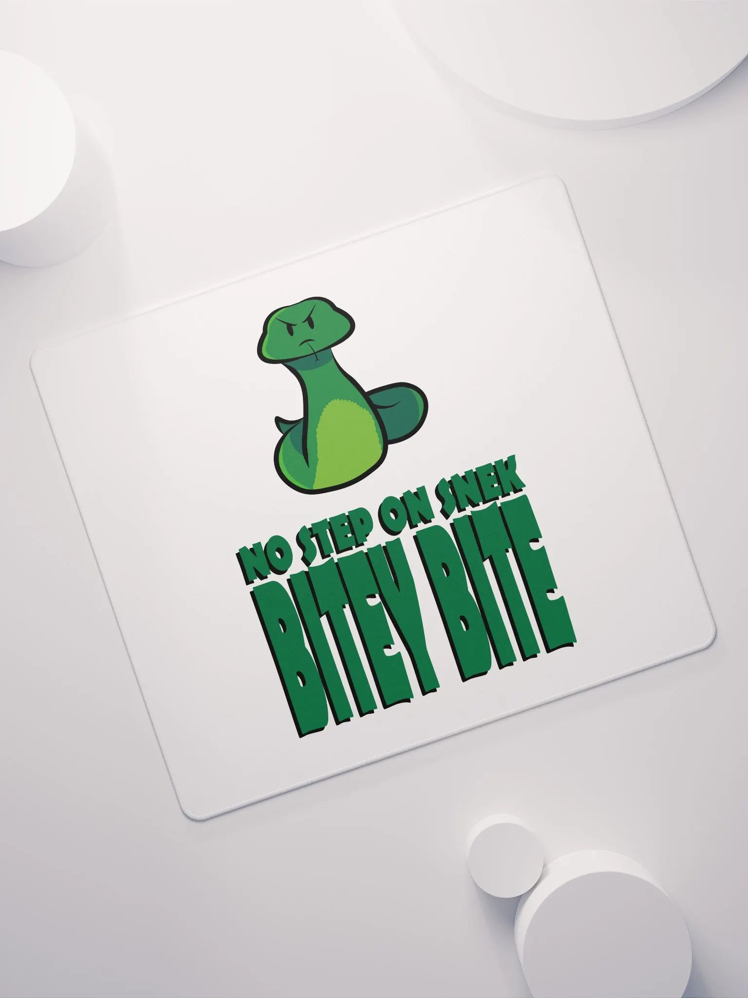 No Step on Snek Mouse Pad product image (7)