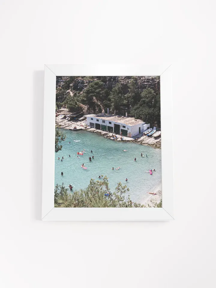 Cala Pi Mallorca - Framed High-Quality Matte Poster product image (1)