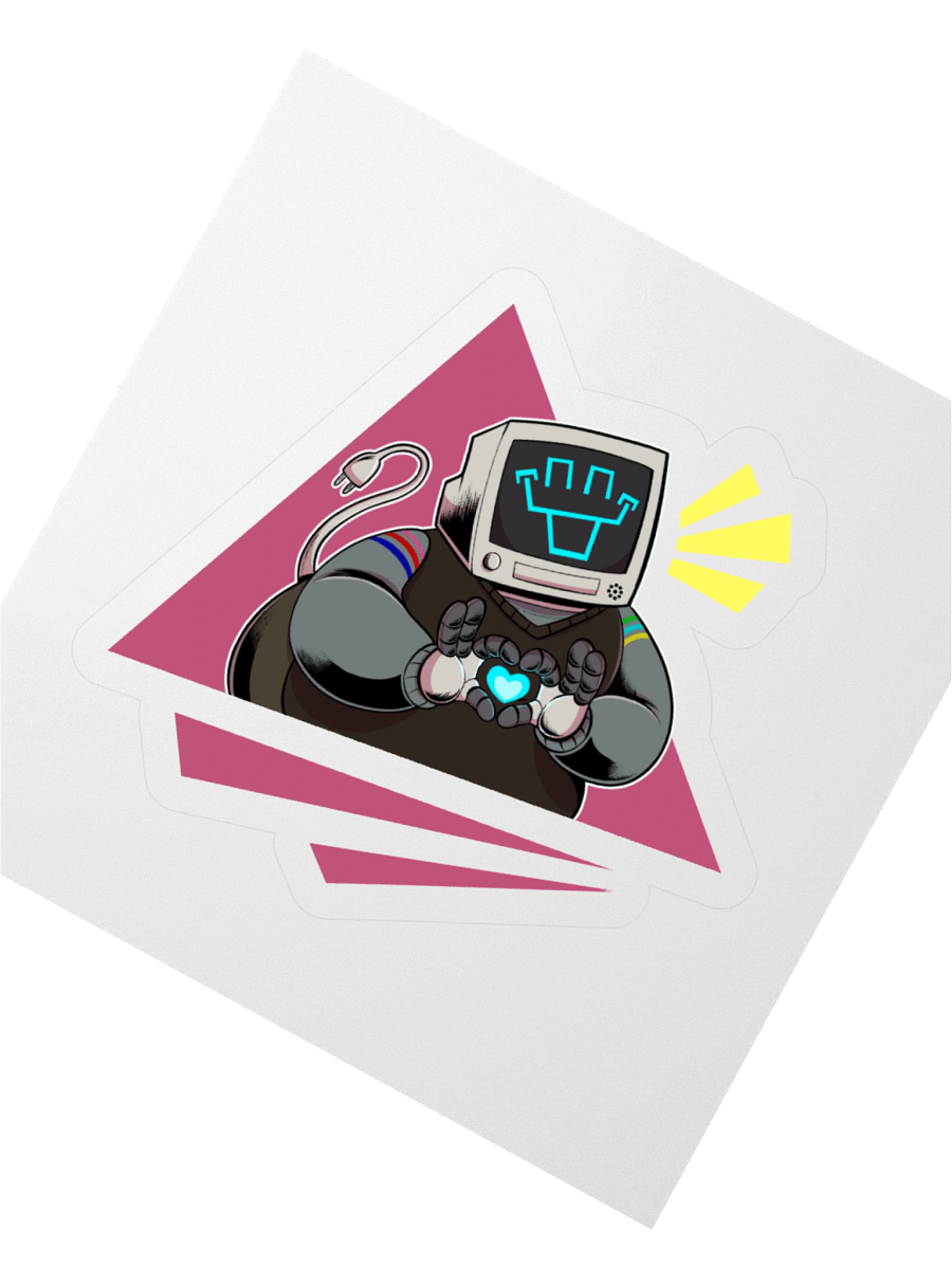 ACE LOVES YOU- STICKER product image (5)