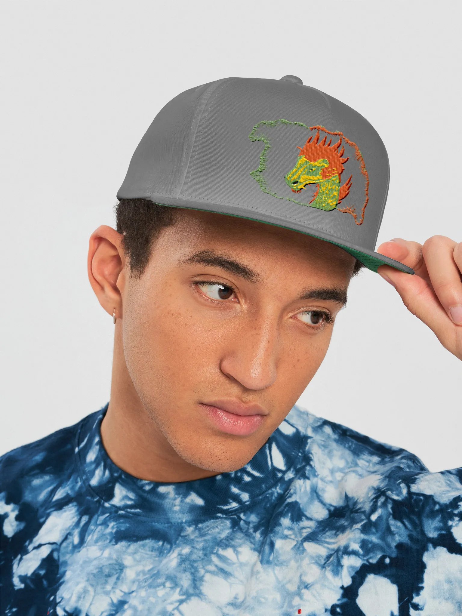 Dragon Fire Snapback Cap product image (5)