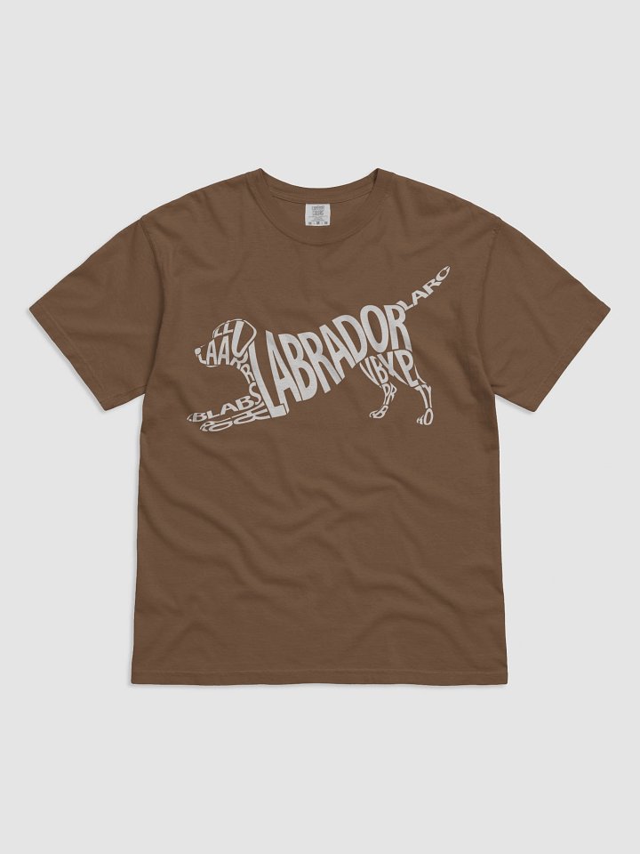 Labrador Word Art Tee product image (1)