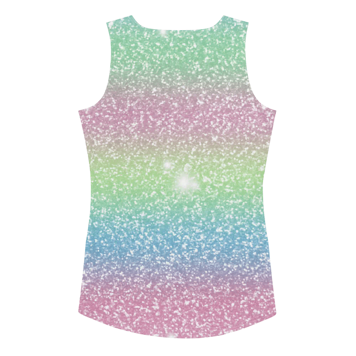 Glitter Unicorn Texture Design Tank Top (9) product image (2)