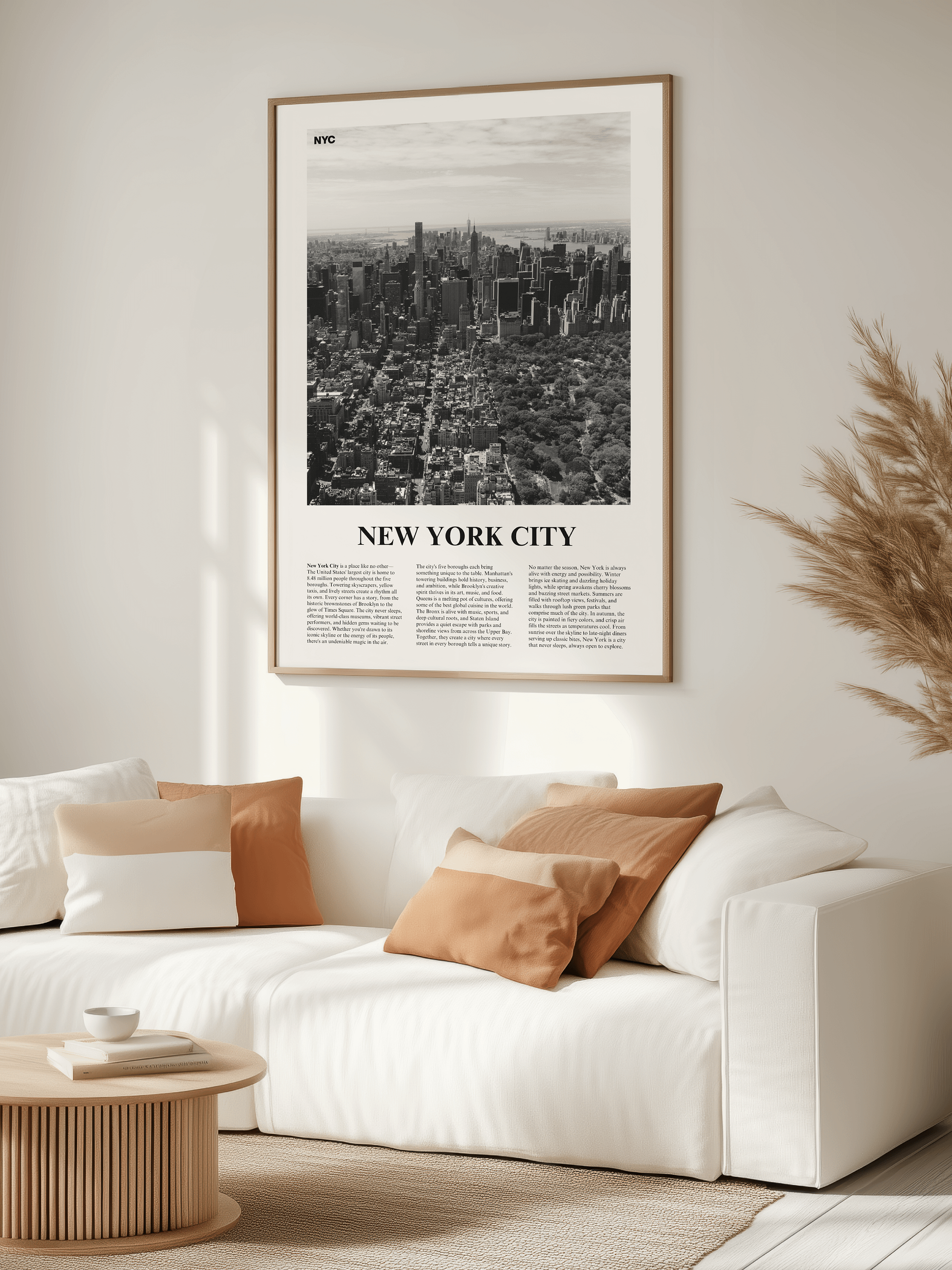 New York City 04 Newspaper Poster | Framed product image (28)