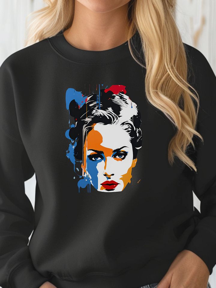 Abstract Girl - Lane Seven Premium Crewneck Sweatshirt product image (1)