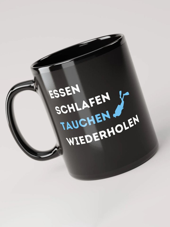 Essen Schlafen Tauchen Mug product image (1)