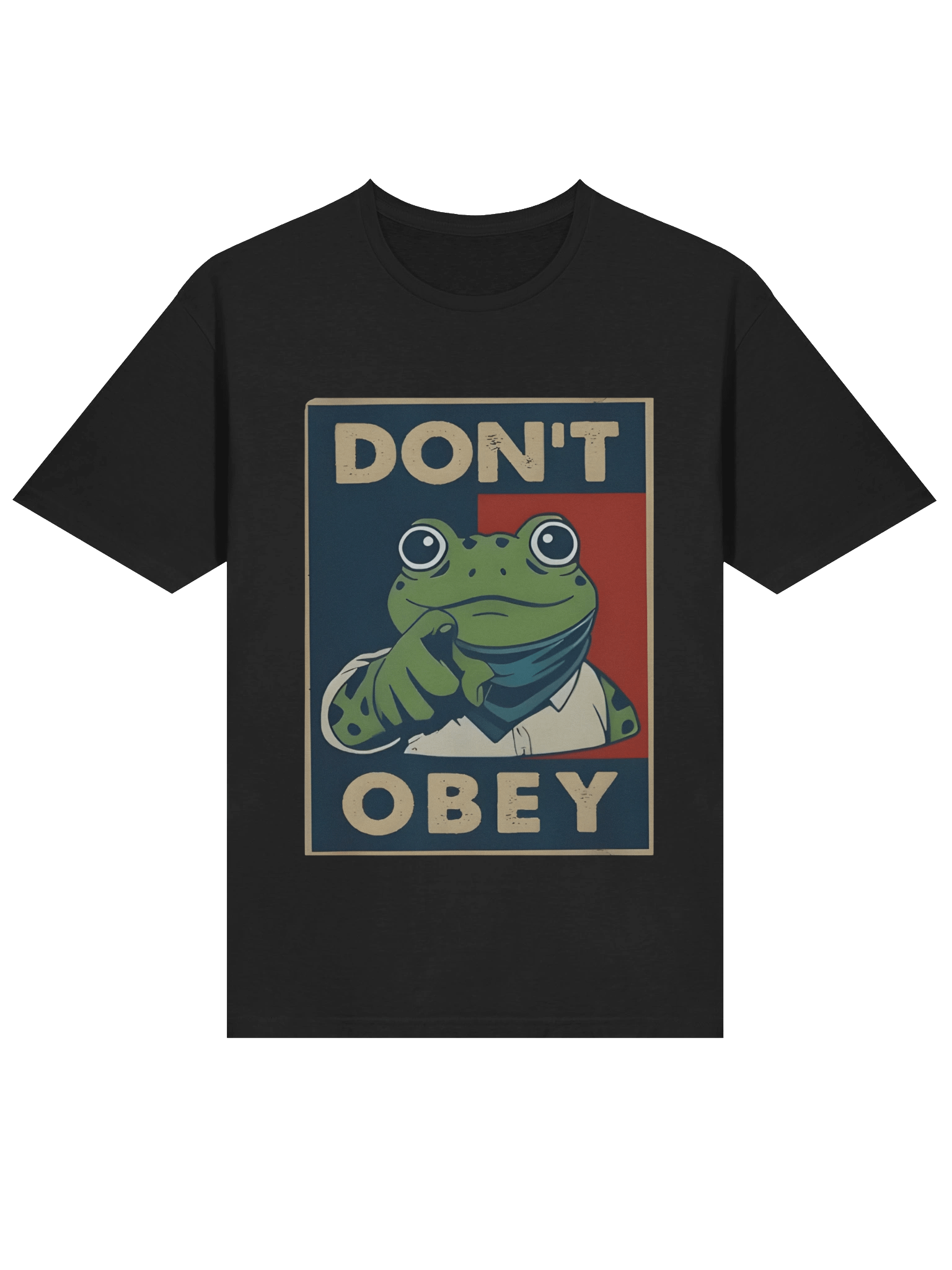 Don’t Obey Frog Shirt product image (2)