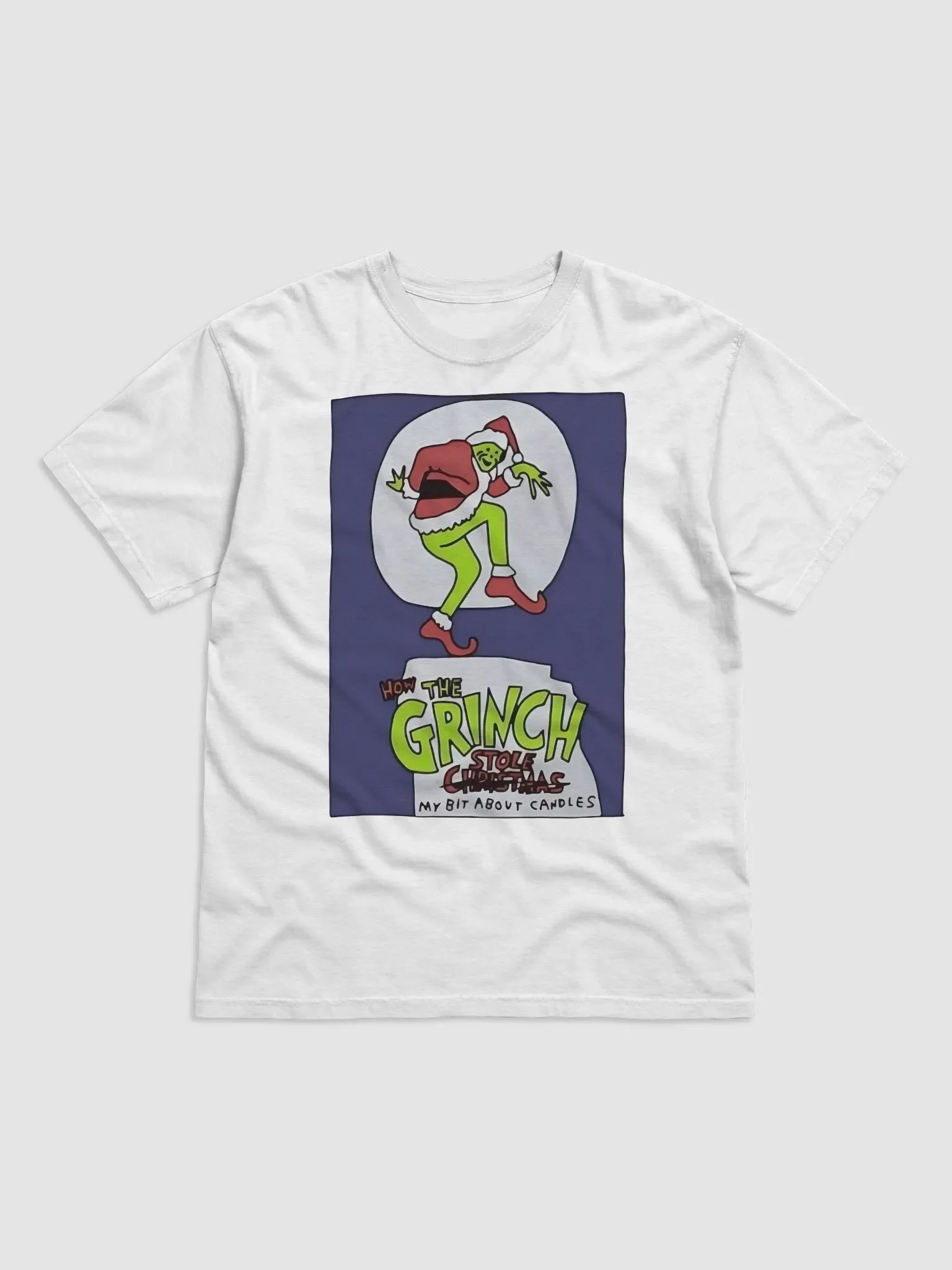 Zoe Bread How the Grinch Stole My Bit About Candles Shirt product image (2)