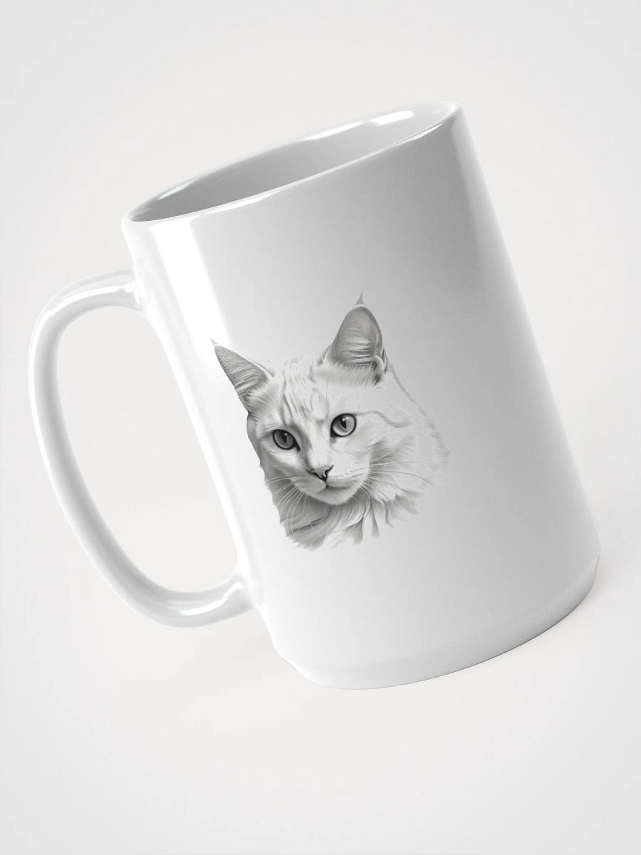 Elegant Cat Sketch Mug product image (4)