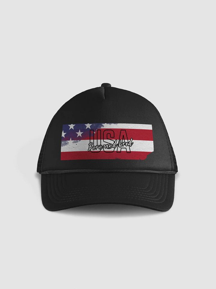 USA Born and Bred Trucker Hat product image (1)