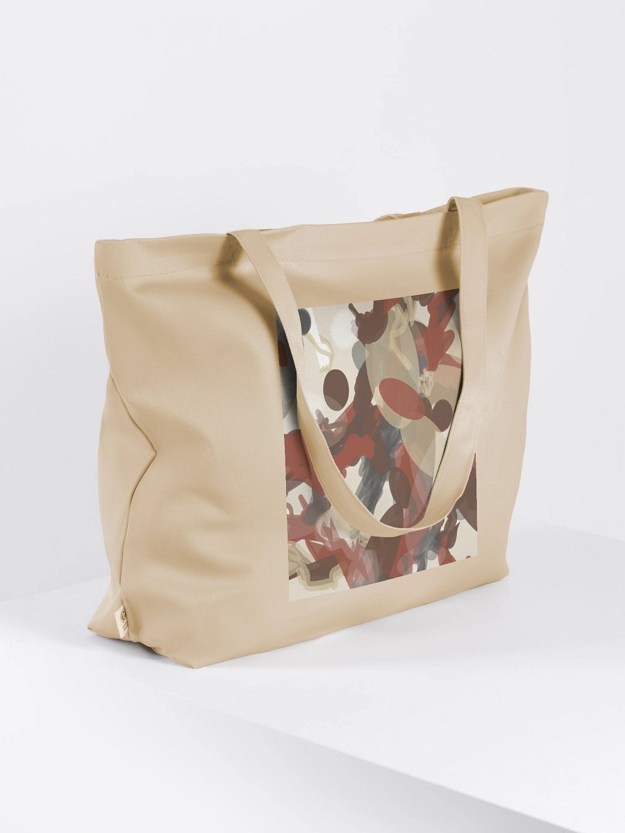 Abstract Chaos Organic Tote Bag product image (2)