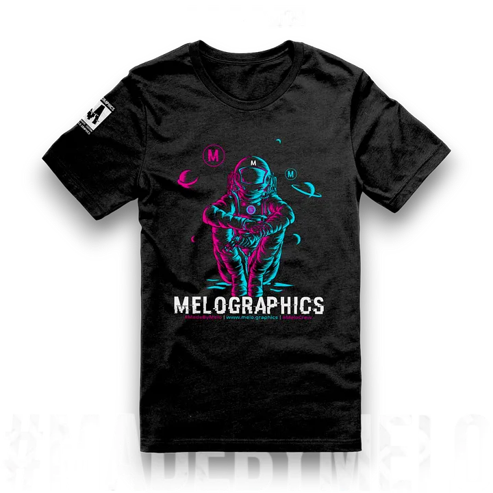 #MeloCrew Vibes: Duotone - Premium T-Shirt | #MadeByMELO product image (1)