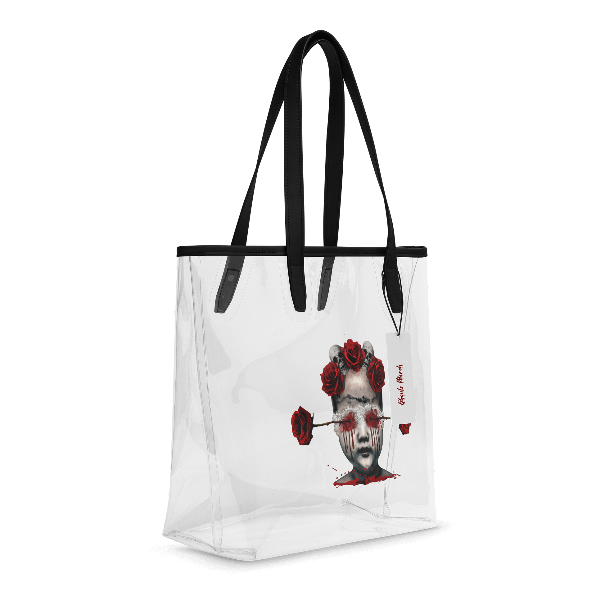 Evil Doll Clear Tote Bag product image (6)