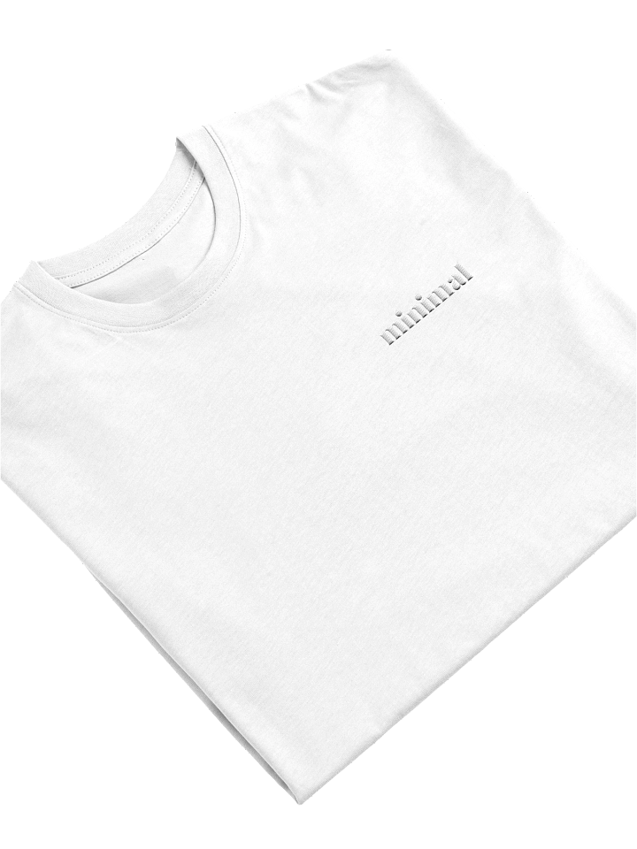 001: white stitched tee product image (1)