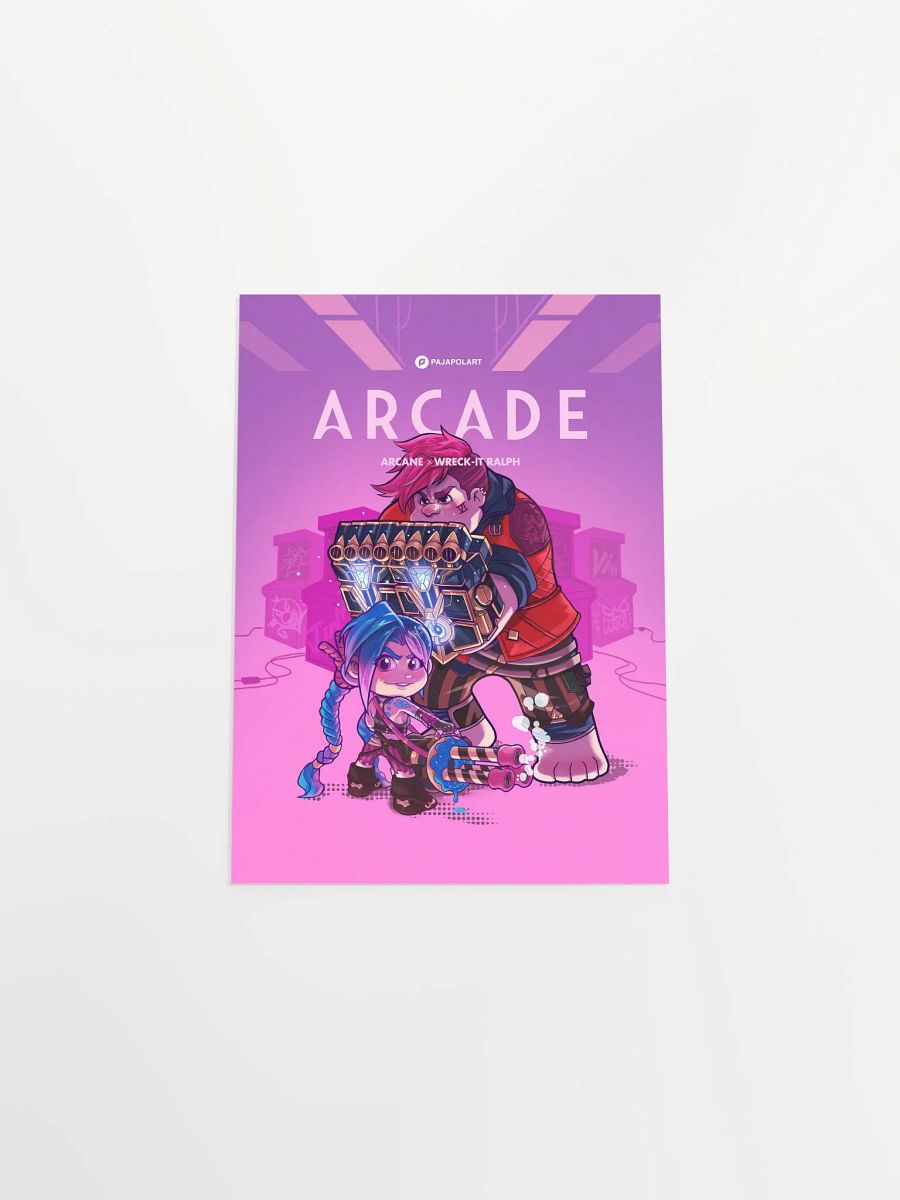 Arcade Mashup - Matte Paper Poster product image (10)