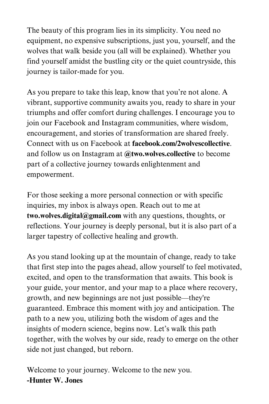 Two Wolves Collective: The Book of Cub - Your 30-Day Transformation Guide. Digital Edition. product image (10)