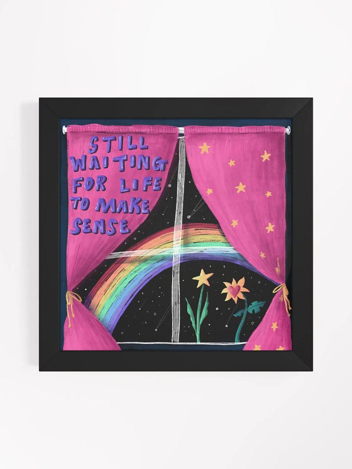 Still Waiting Framed Art Print product image (1)