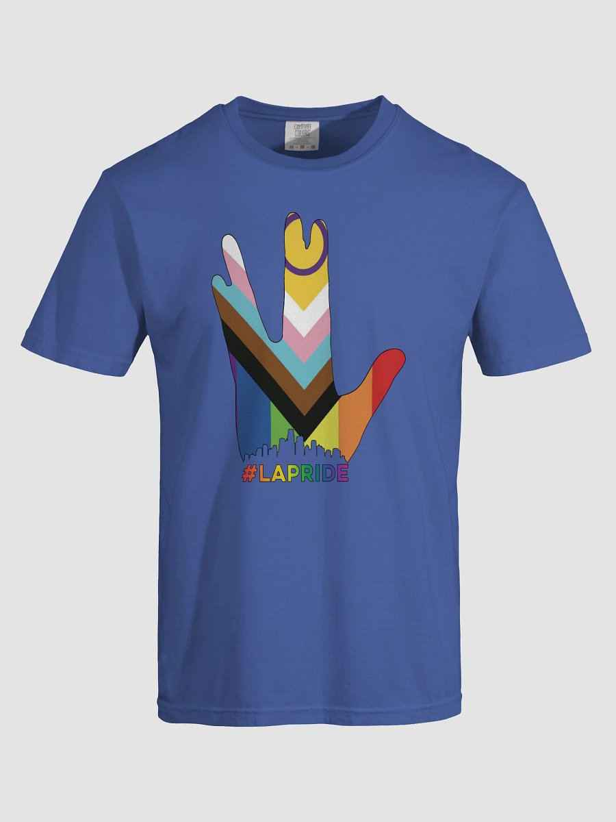 LA Pride Live Long and Prosper - Unisex T-Shirt (Blue) product image (5)
