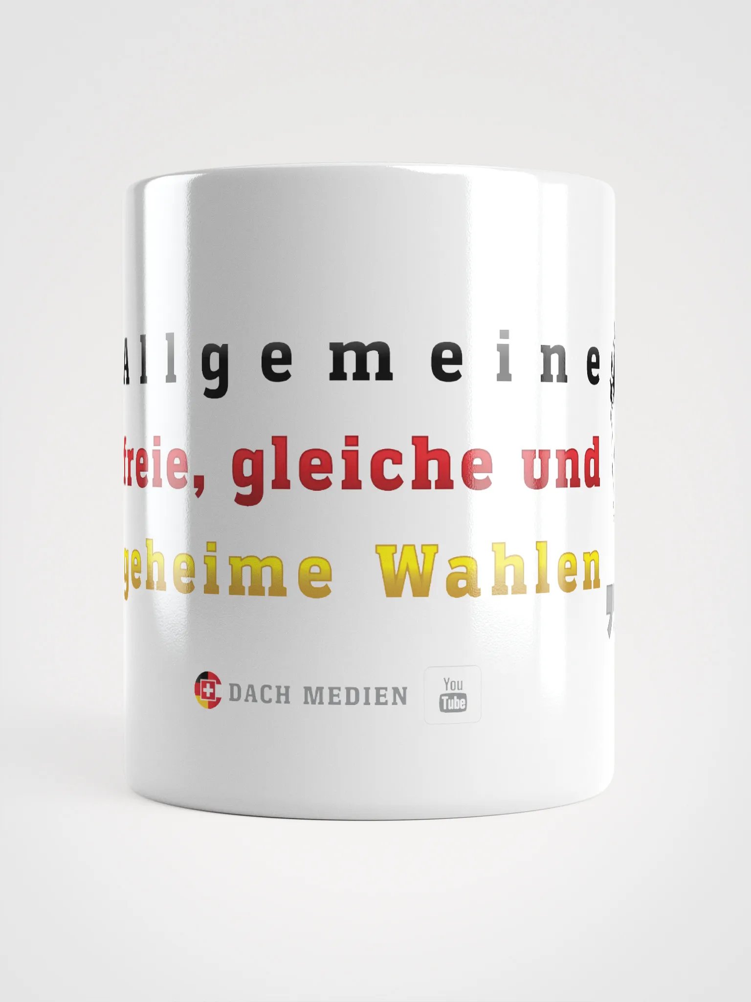 Tasse - Allgemeine, freie, gleiche und geheime Wahlen. product image (3)