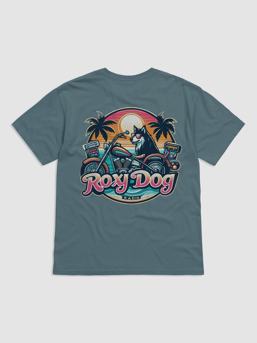 Roxy Dog Radio Biker Dog Custom T-Shirt product image (7)