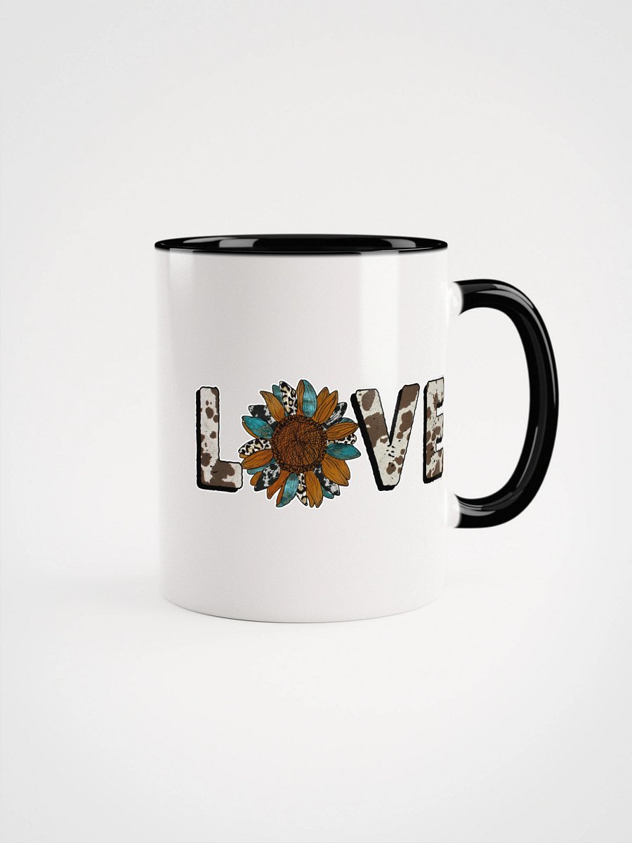 Sunflower LOVE Ceramic Mug product image (5)