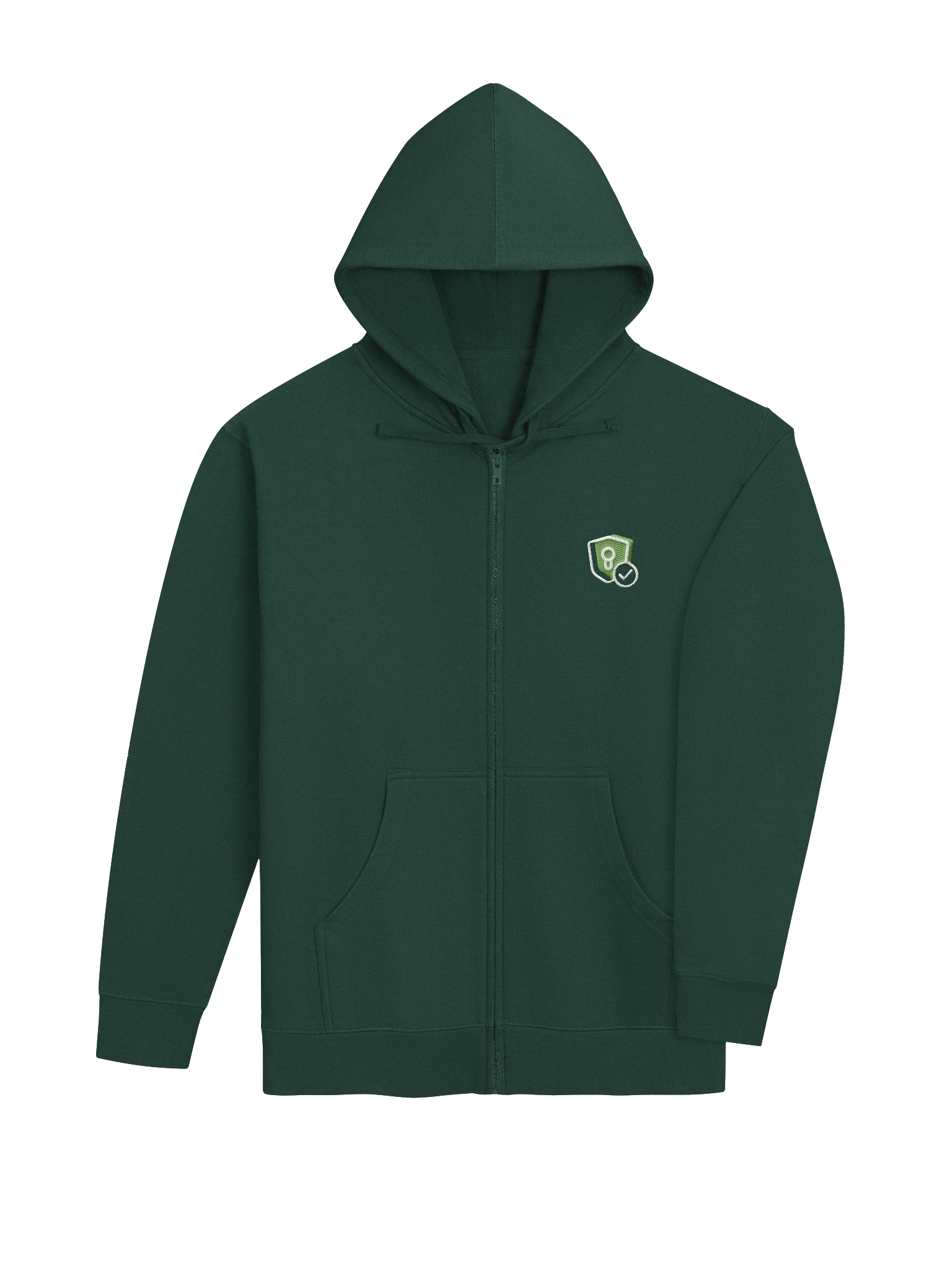 Privacy Guides Shield - Zip-up Hoodie (Embroidered) product image (4)