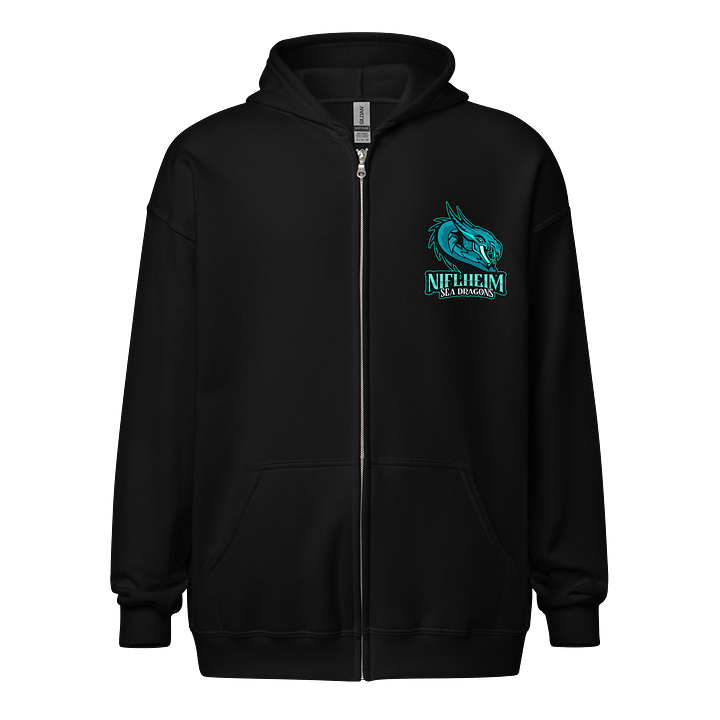 NIFLHEIM SEA DRAGONS CREST ZIP HOODIE product image (1)