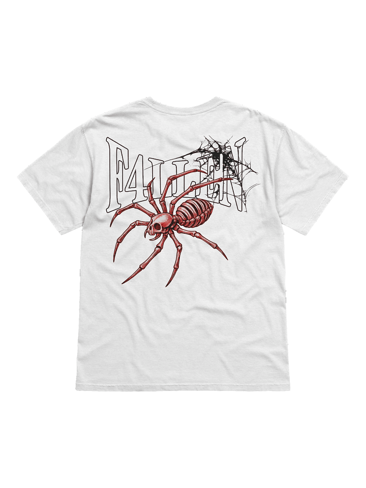 F4LLEN Spider Skeleton T-shirt [ White ] product image (1)