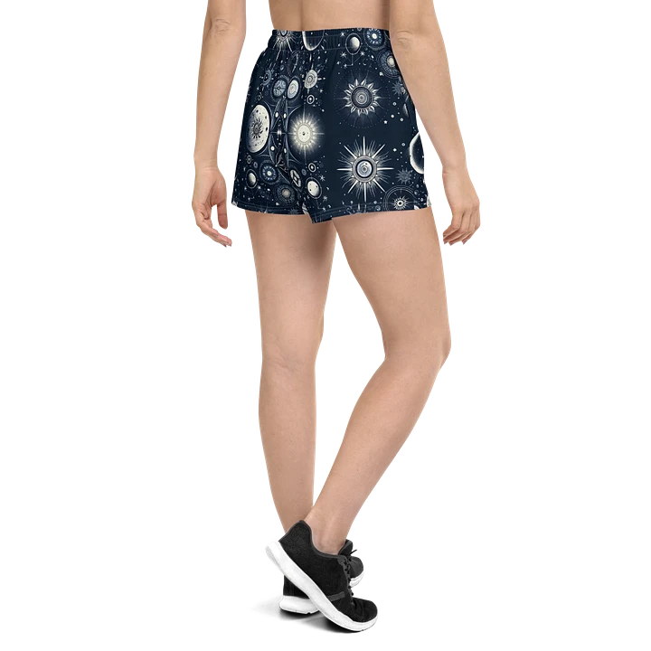 All-Over Print Women's Athletic Short Shorts product image (1)