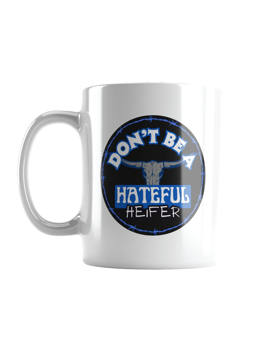 White Hateful Heifer Bull Mug product image (6)