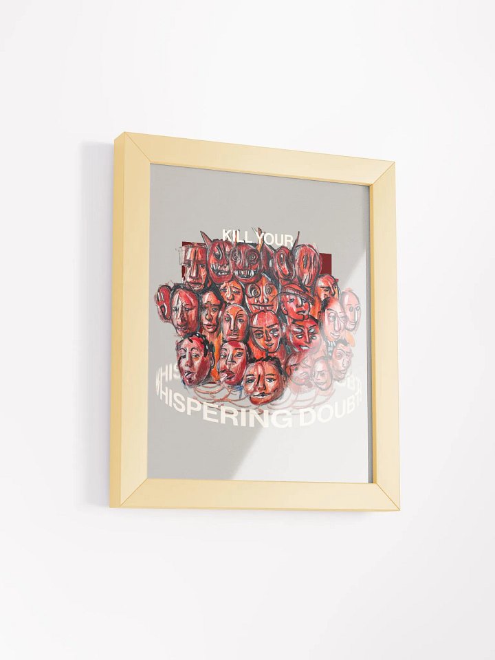 Whispering doubts Framed prints product image (10)