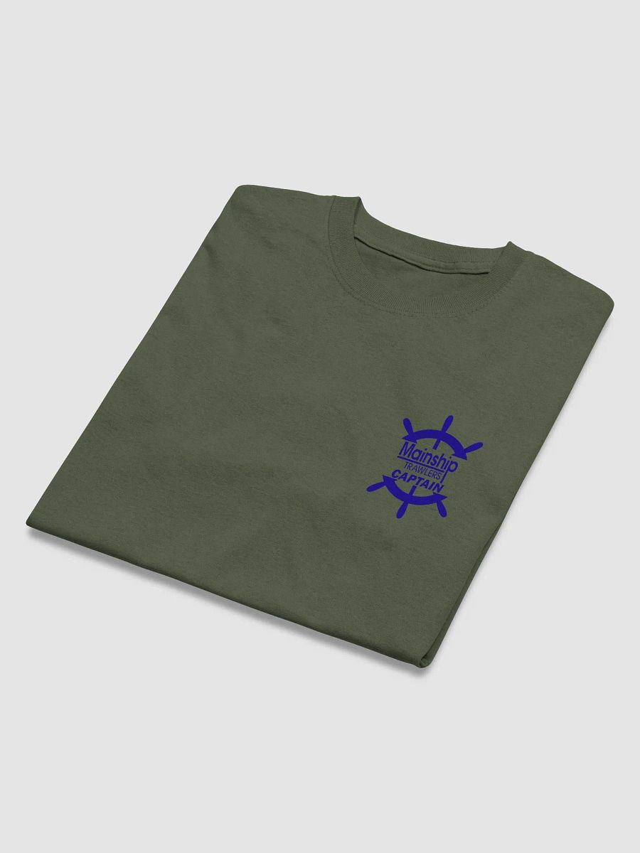 Mainship Captain - T-Shirt - Light Shirt w/Blue Logo product image (6)