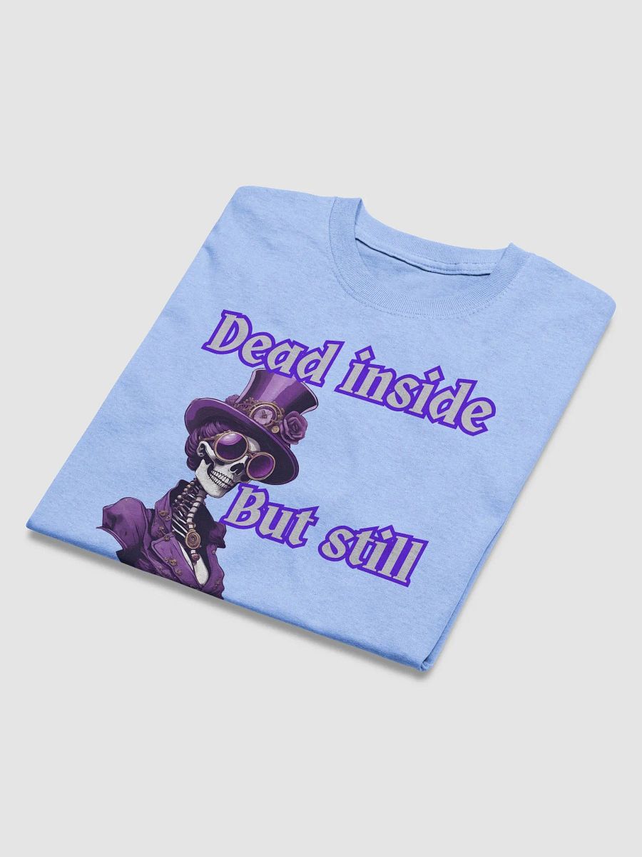 Fabulous female skeleton heavyweight Tee product image (15)