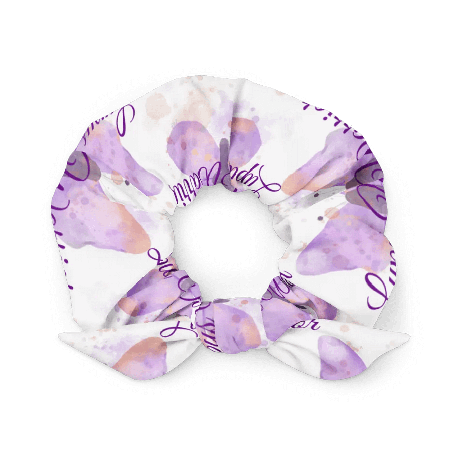 Lupus Warrior Purple Butterfly Scrunchie product image (5)