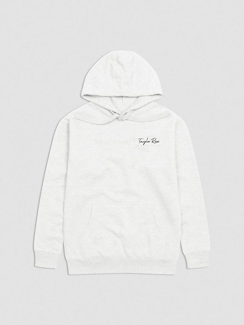 TaylorRose Embroidered Hoodie (black font)